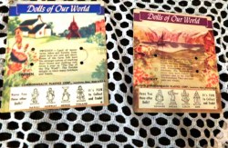 10 DOLLS 10 CARDS CARD A